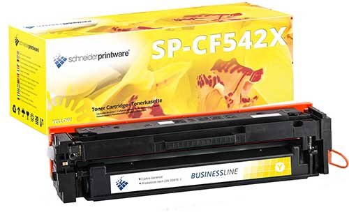 Kompatibel für HP CF542X / 203X Toner Gelb 2.500 Seiten