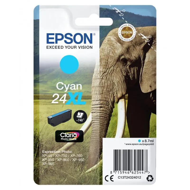 Epson 24XL Cyan