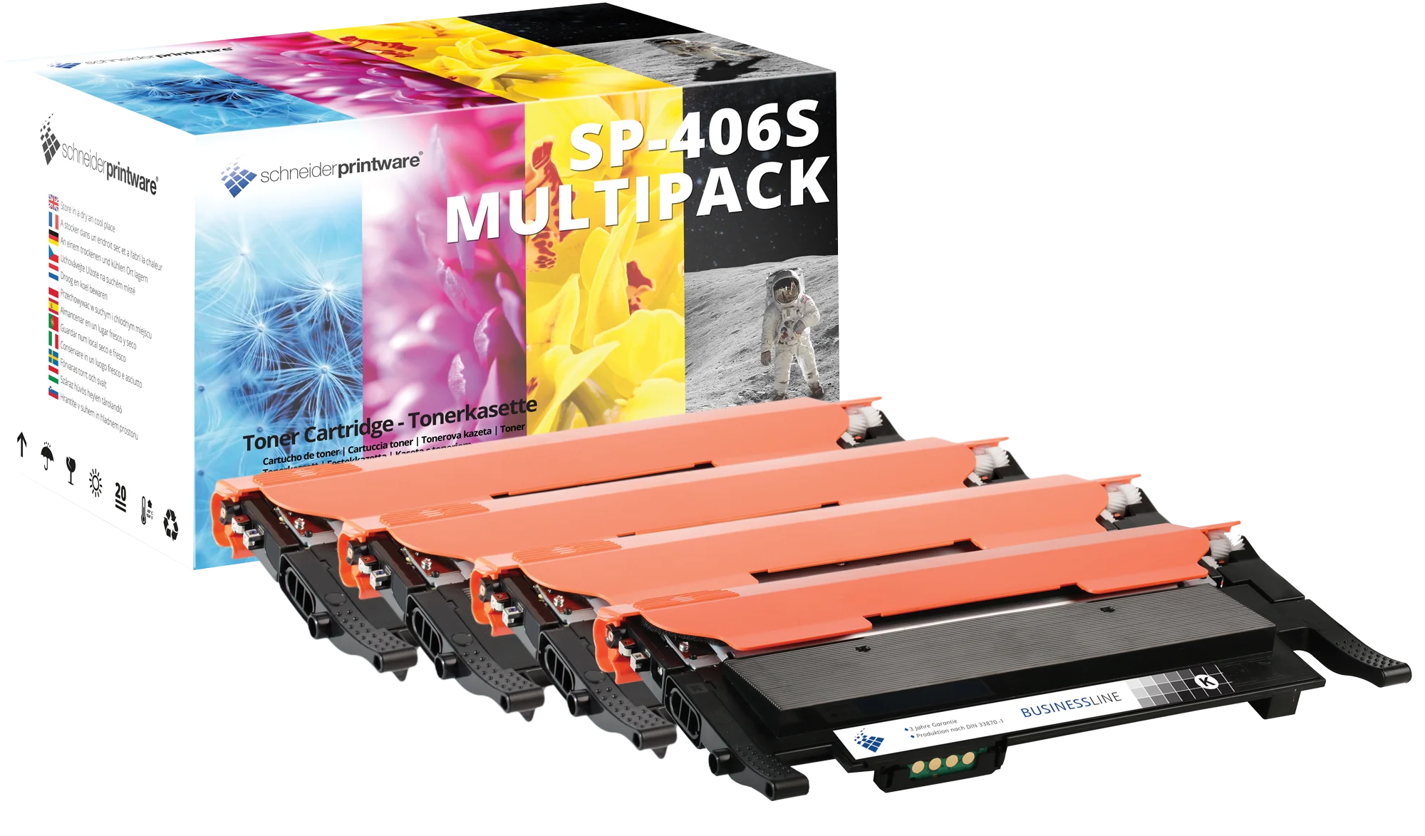 Kompatibel CLT-406 Toner 50% mehr Leistung für Samsung Xpress C460W