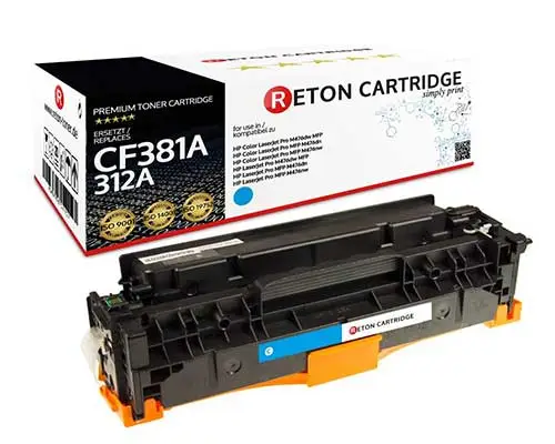 Reton Toner kompatibel zu HP 312A / CF381A Cyan