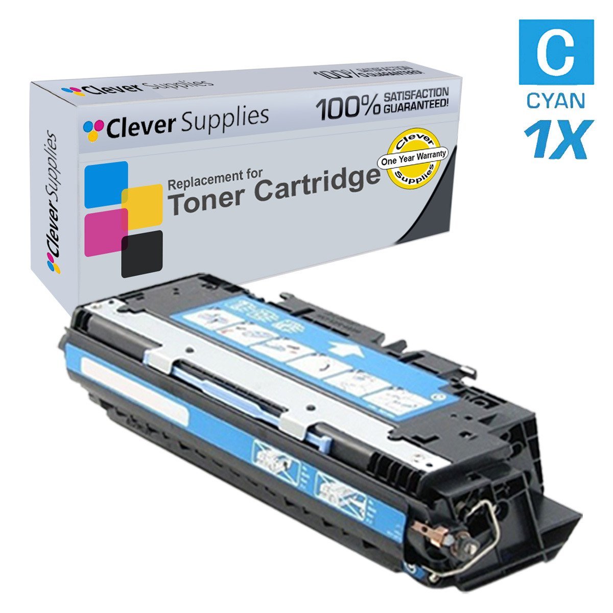 Schneider Printware Toner ersetzt HP 309A Cyan (Q2671A)