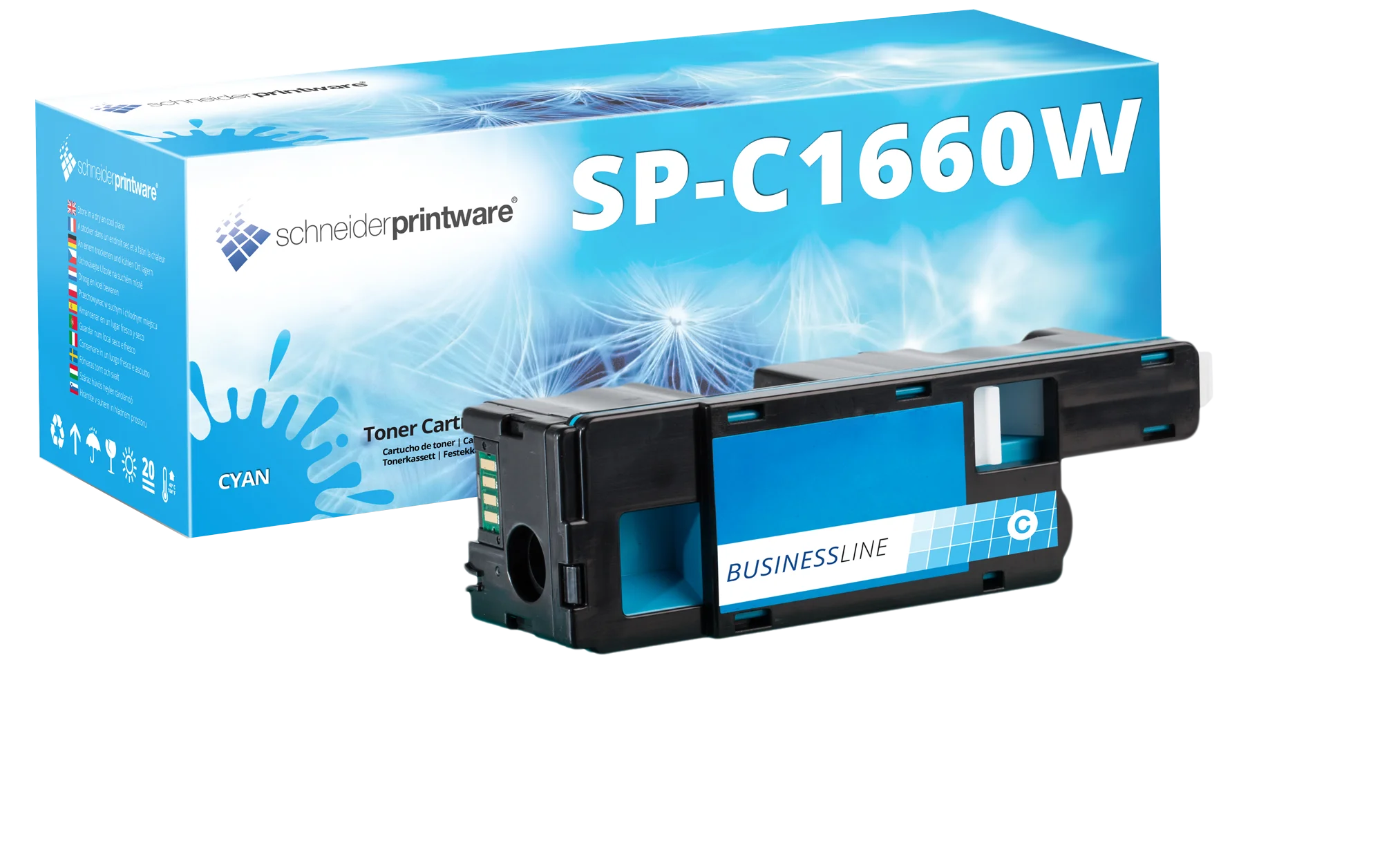 Businessline Toner ersetzt Dell 593-11129 Cyan