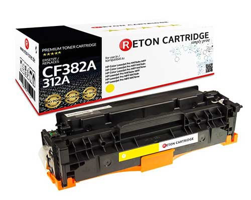 Reton Toner kompatibel zu HP 312A / CF382A Yellow
