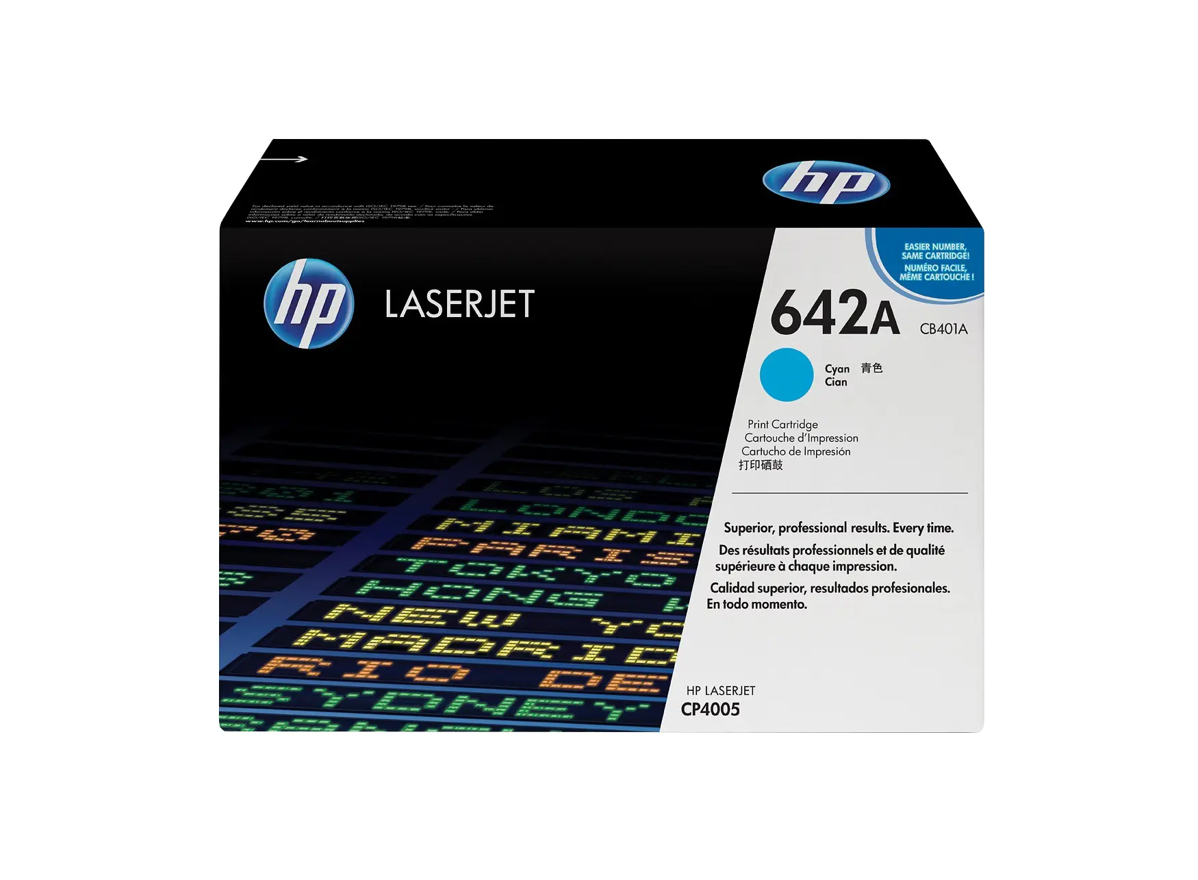 HP 642A ORIGINAL-TONER (CB401A) CYAN