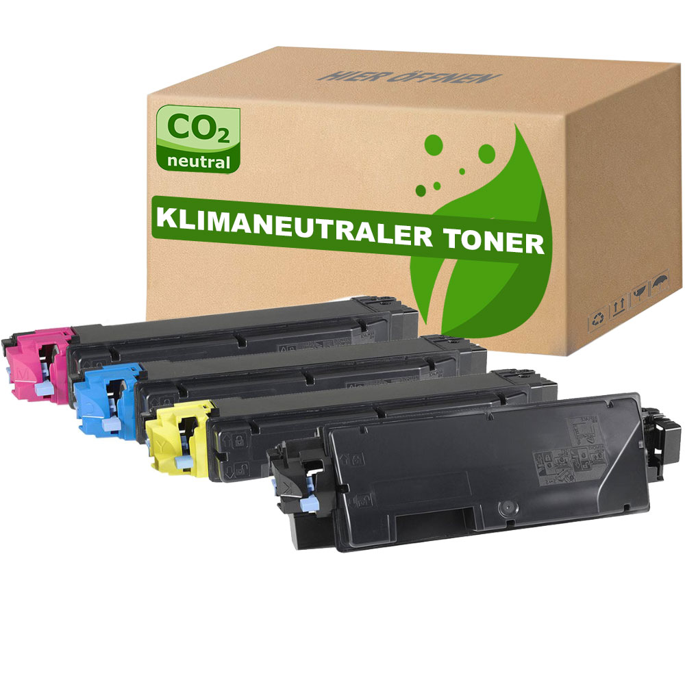 Klimaneutraler Toner Multipack ( weniger CO2 Ausstoß ) ersetzt Kyocera TK-580
