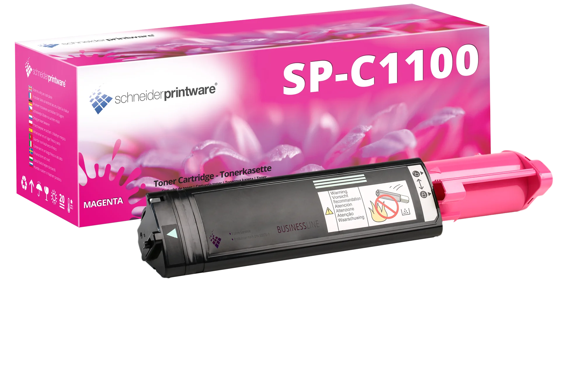 Businessline Toner ersetzt Epson Aculaser C1100 / CX11N Magenta
