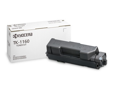 Original Kyocera TK-1160 Toner  / 1T02RY0NL0  Schwarz