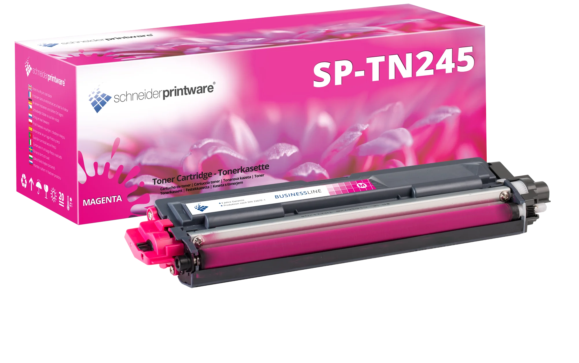 Schneiderprintware Toner 50% höhere Leistung ersetzt Brother TN-245M