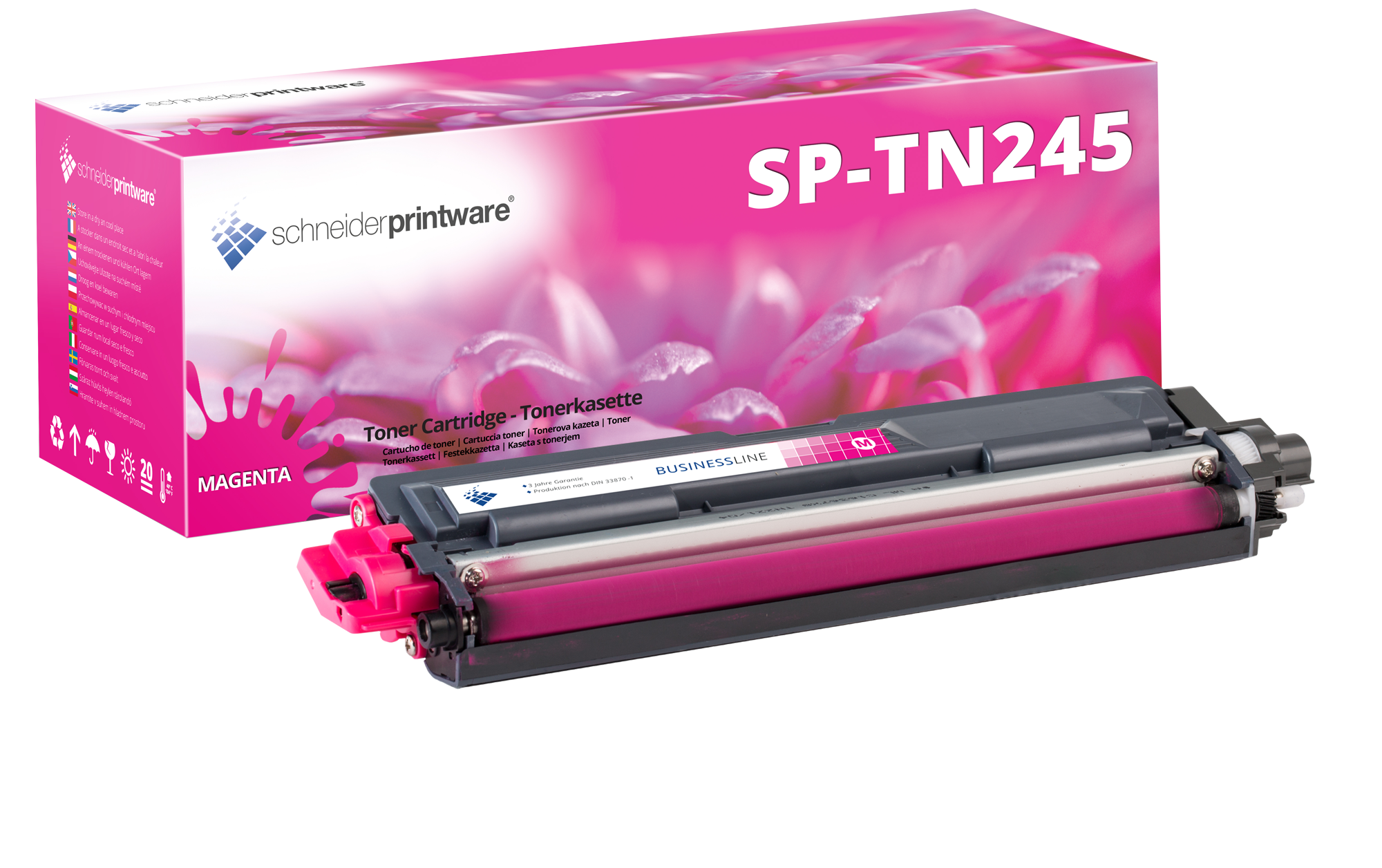 Schneiderprintware Toner 50% höhere Leistung ersetzt Brother TN-245M