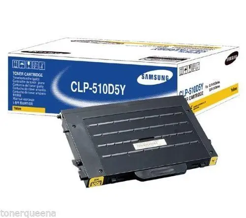 Original Samsung CLP-510D5Y Toner Yellow