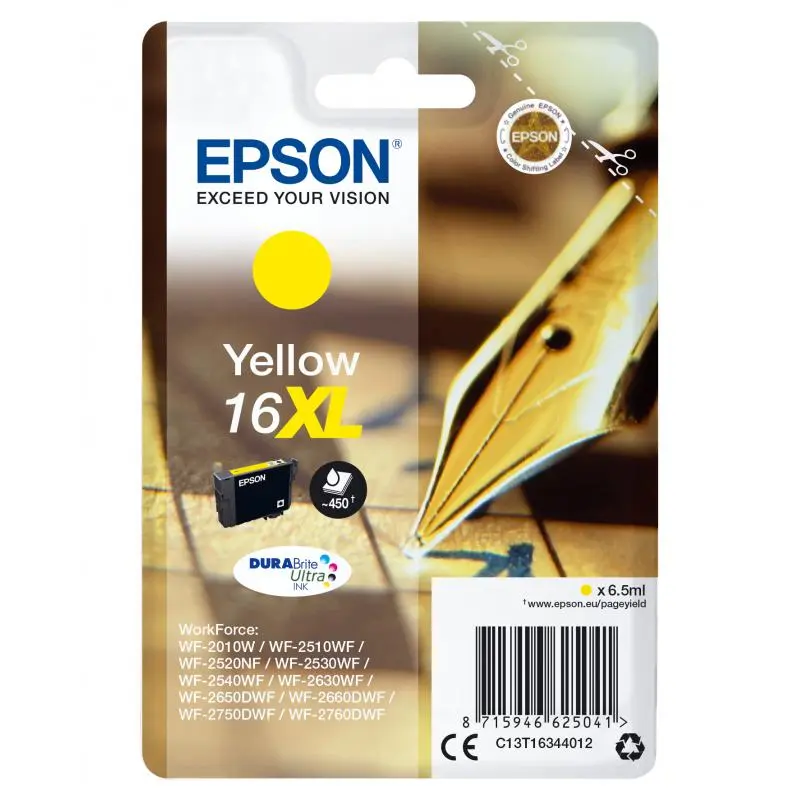 Epson 16XL Yellow