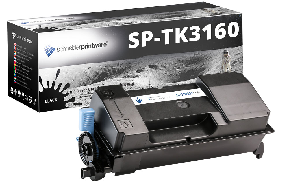 Schneiderprintware Toner 30% mehr Leistung ersetzt Kyocera TK-3160