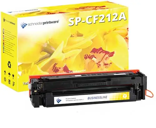 Kompatibler Toner 35% mehr Leistung ersetzt HP 131A / CF212A Yellow