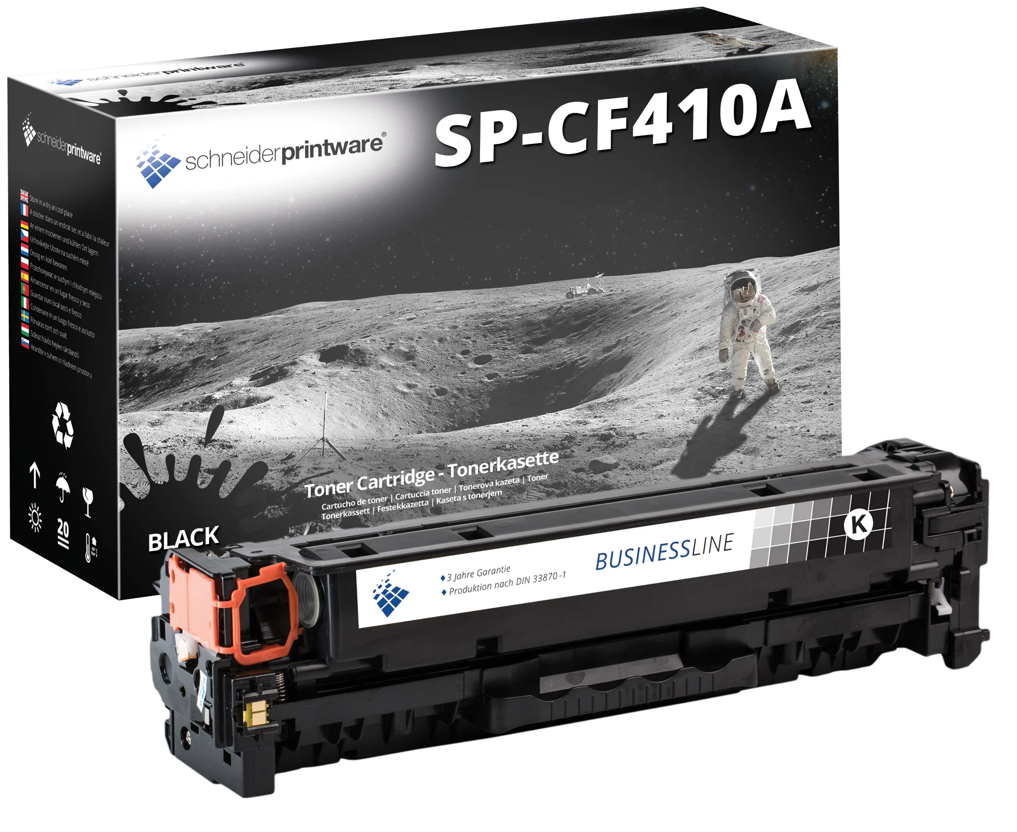 Hochleistungstoner 25% höhere Druckleistung kompatibel zu HP CF410A