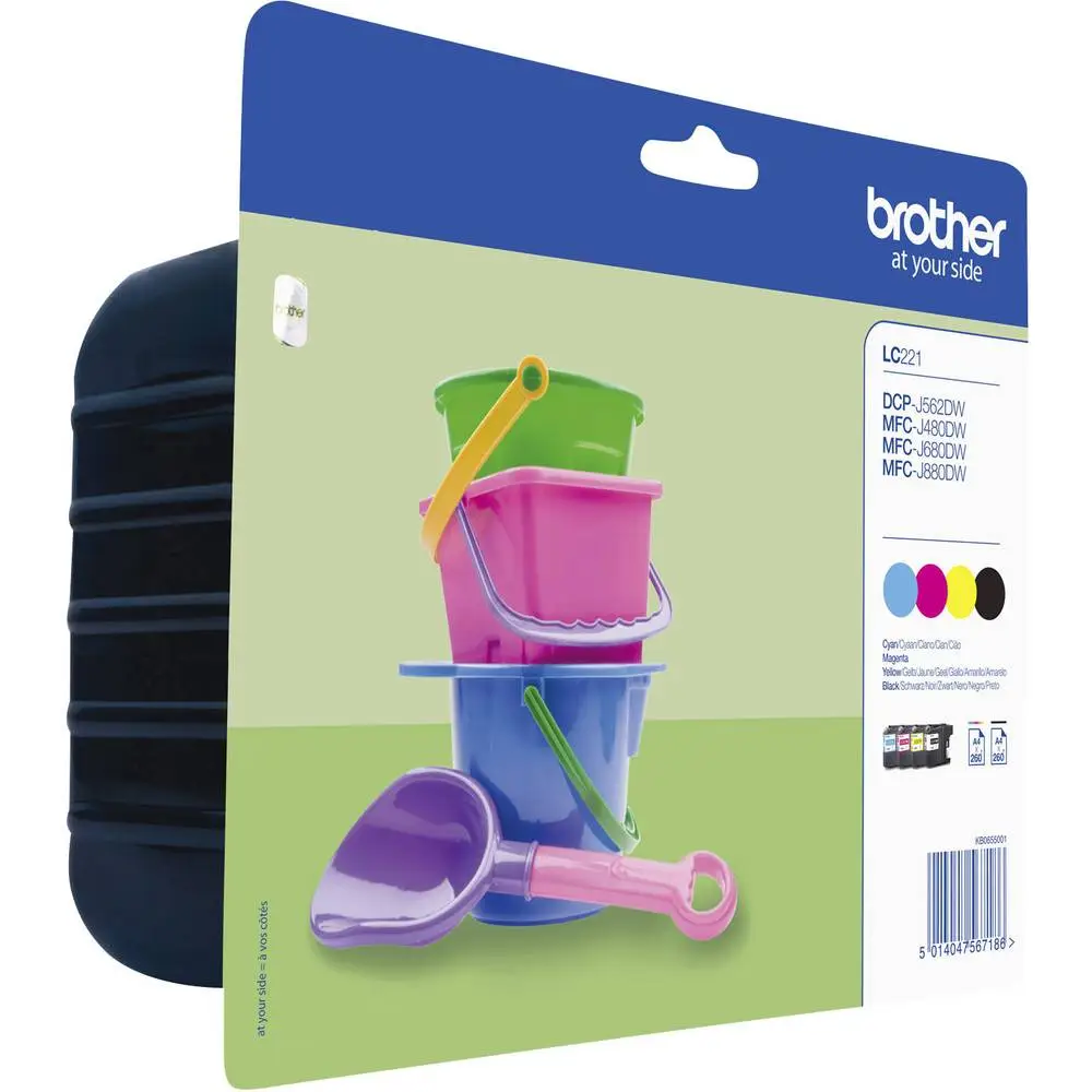 Brother LC-221 Value Pack