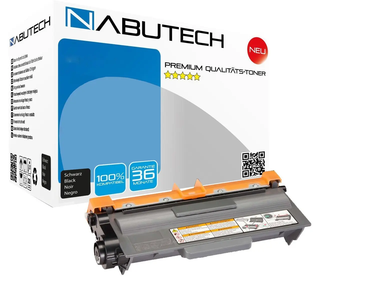 Nabutech Toner 60% mehr Druckleistung ersetzt Brother TN-3380