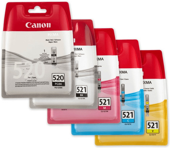 Canon PGI-520 / CLI-521 Value Pack