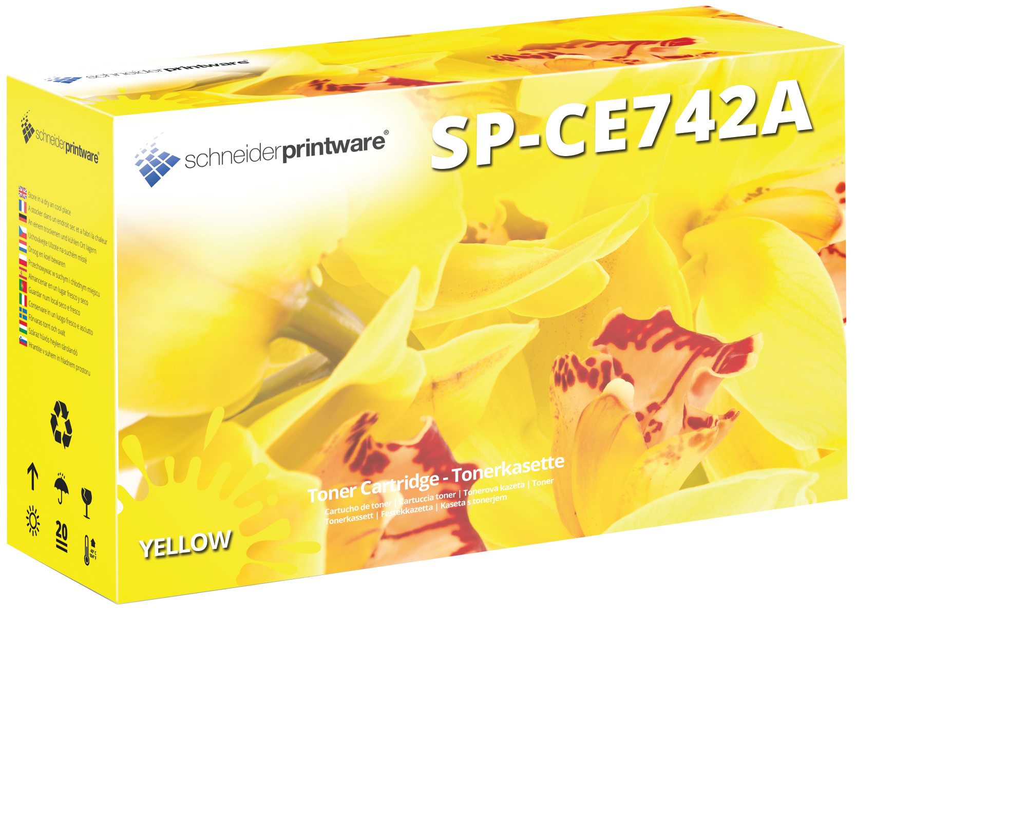 Businessline Toner ersetzt HP 307A / CE742A