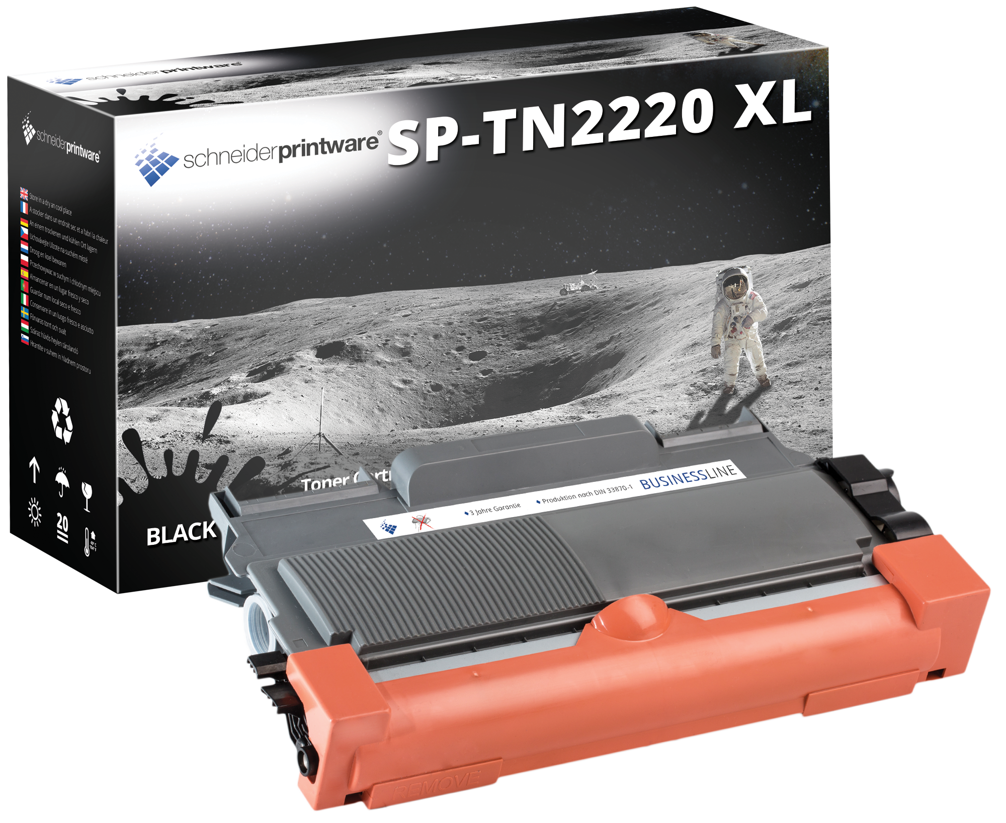 Schneiderprintware Toner ersetzt Brother TN-2220 und TN-2010 (5.200 Seiten)