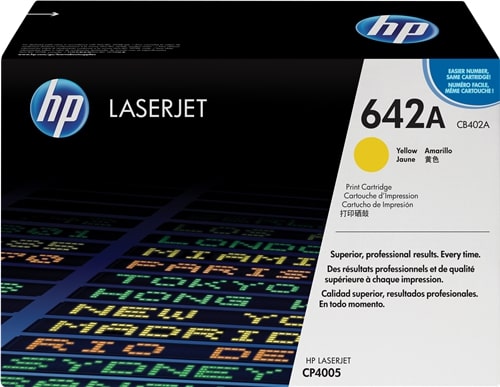 HP 642A ORIGINAL-TONER (CB402A) YELLOW