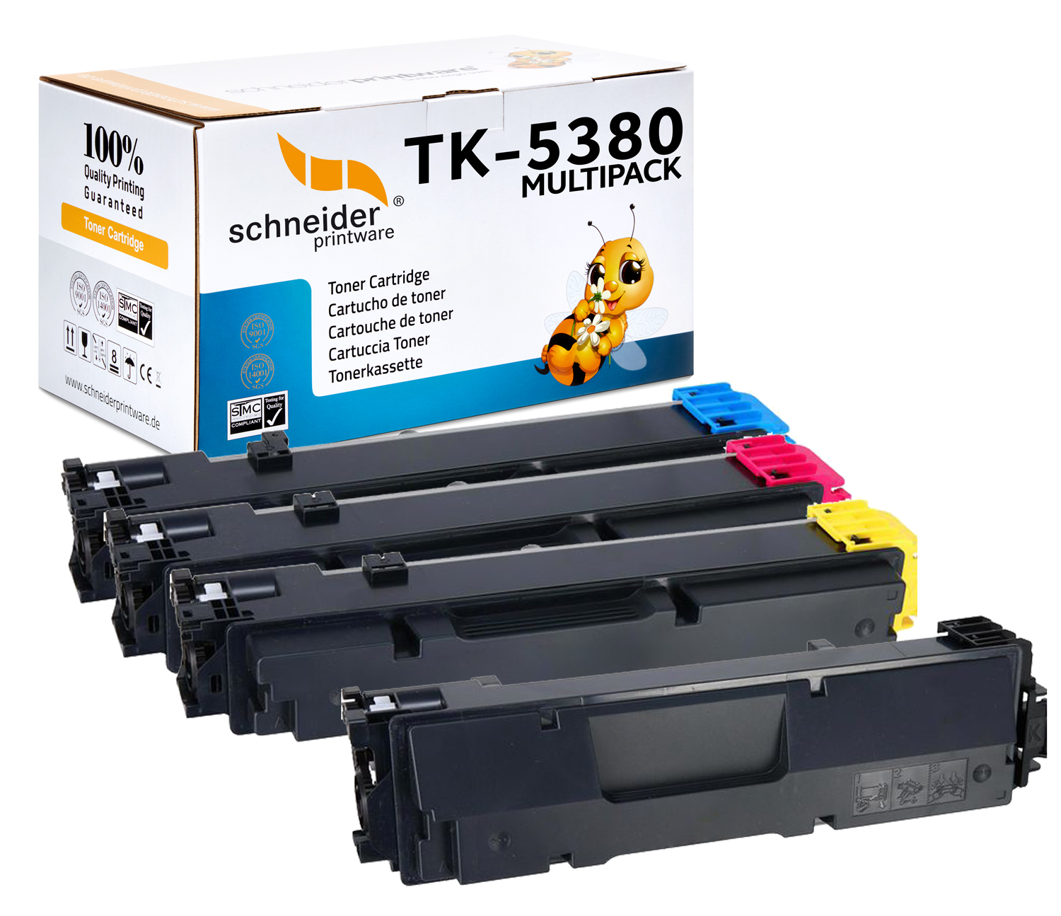 Kompatibel für  Kyocera TK-5380 im Multipack
