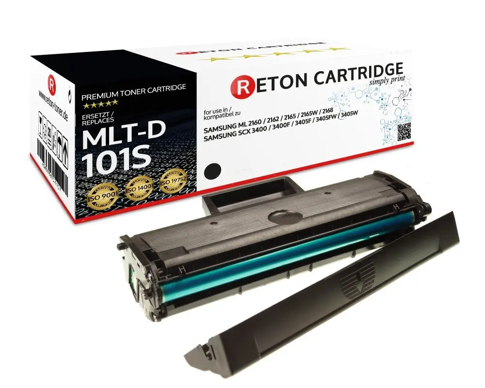 Original Reton Toner ersetzt Samsung MLT-D101S (2.400 Seiten)