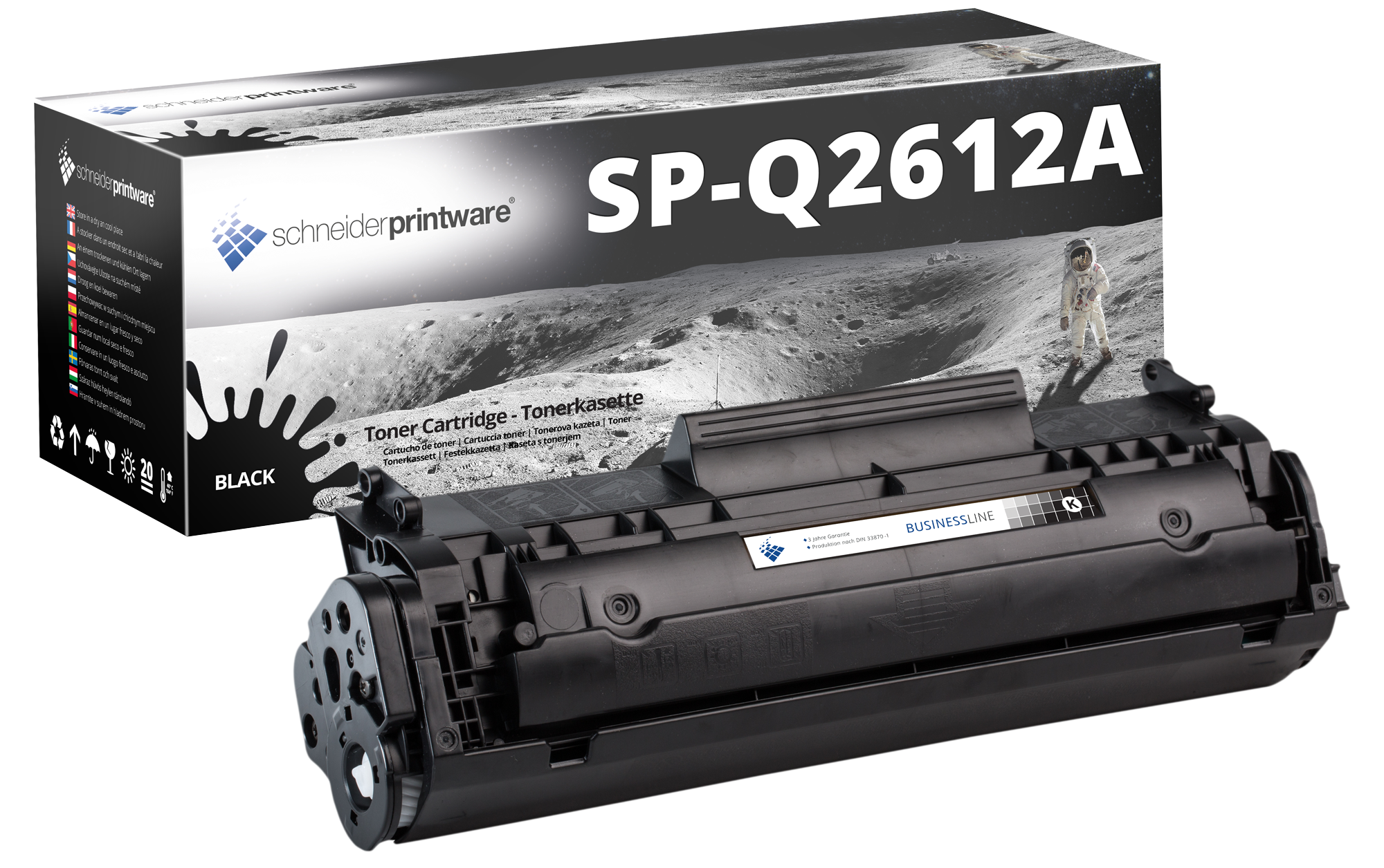 Business Toner ersetzt HP Q2612A / 12A