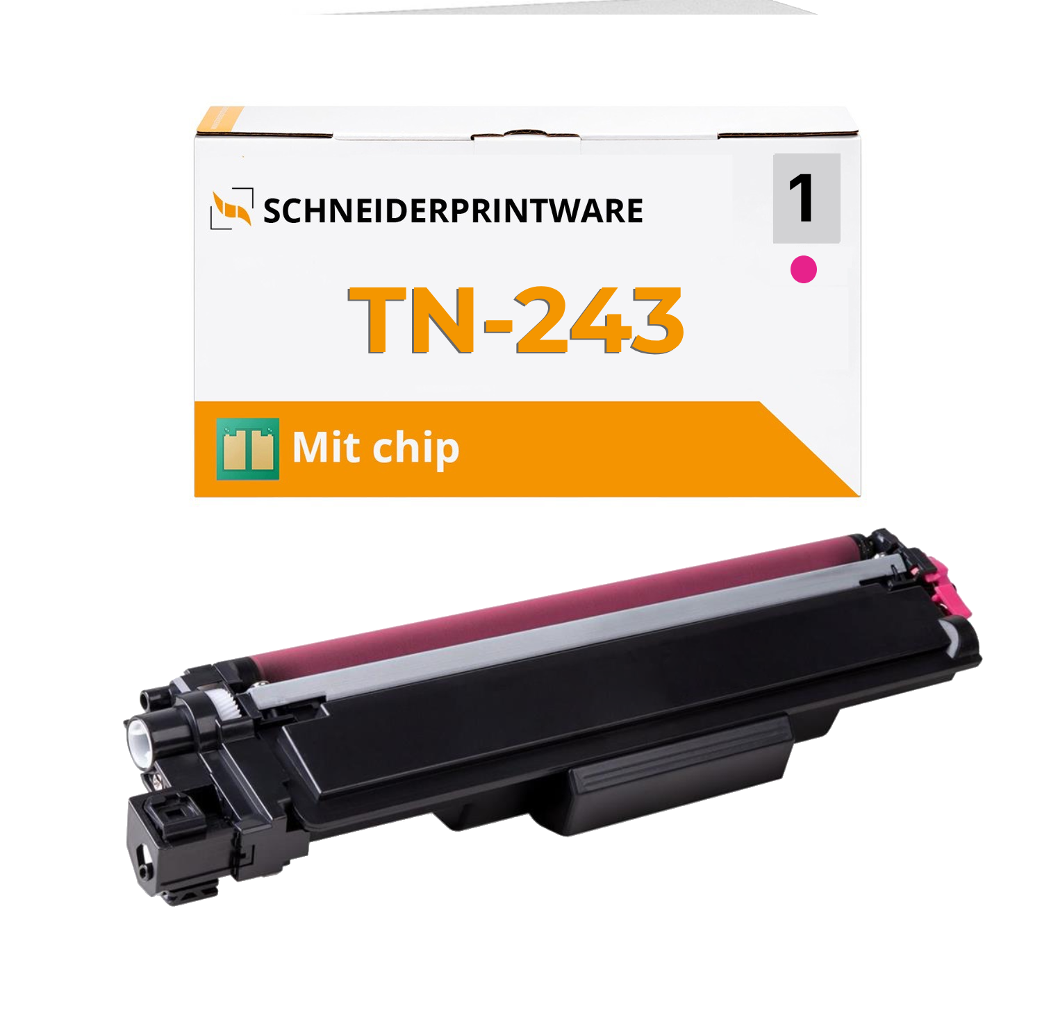  Kompatibel Brother TN-243 Magenta Toner mit Chip