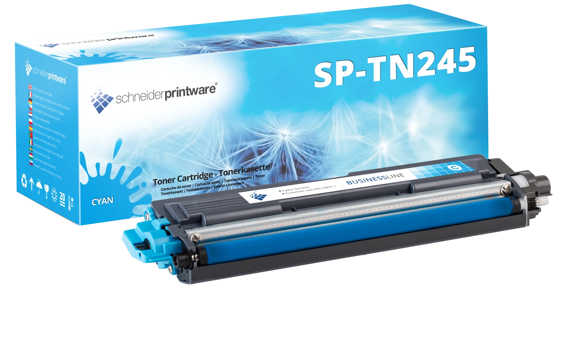 Schneiderprintware Toner 50% höhere Leistung ersetzt Brother TN-245C