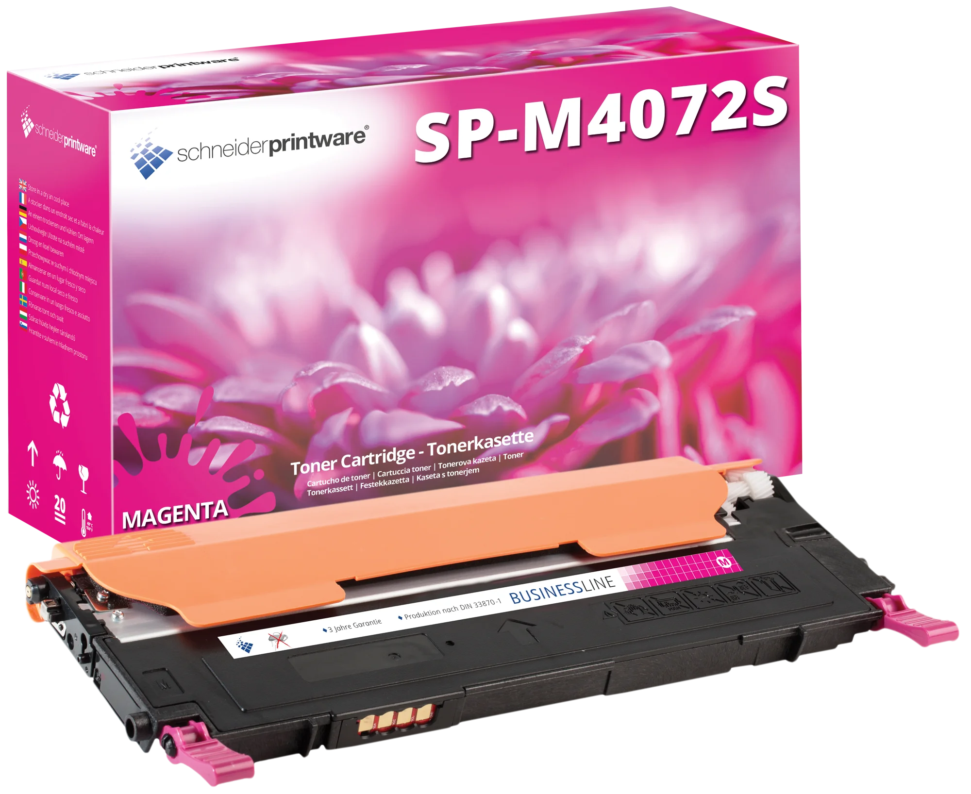 Schneiderprintware Toner ersetzt Samsung CLT-M4072S