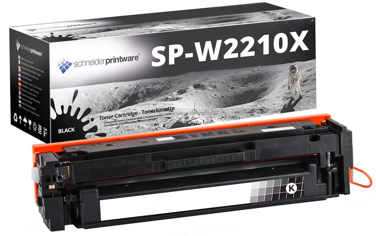 Schneiderprintware Toner ersetzt HP 207X W2210X