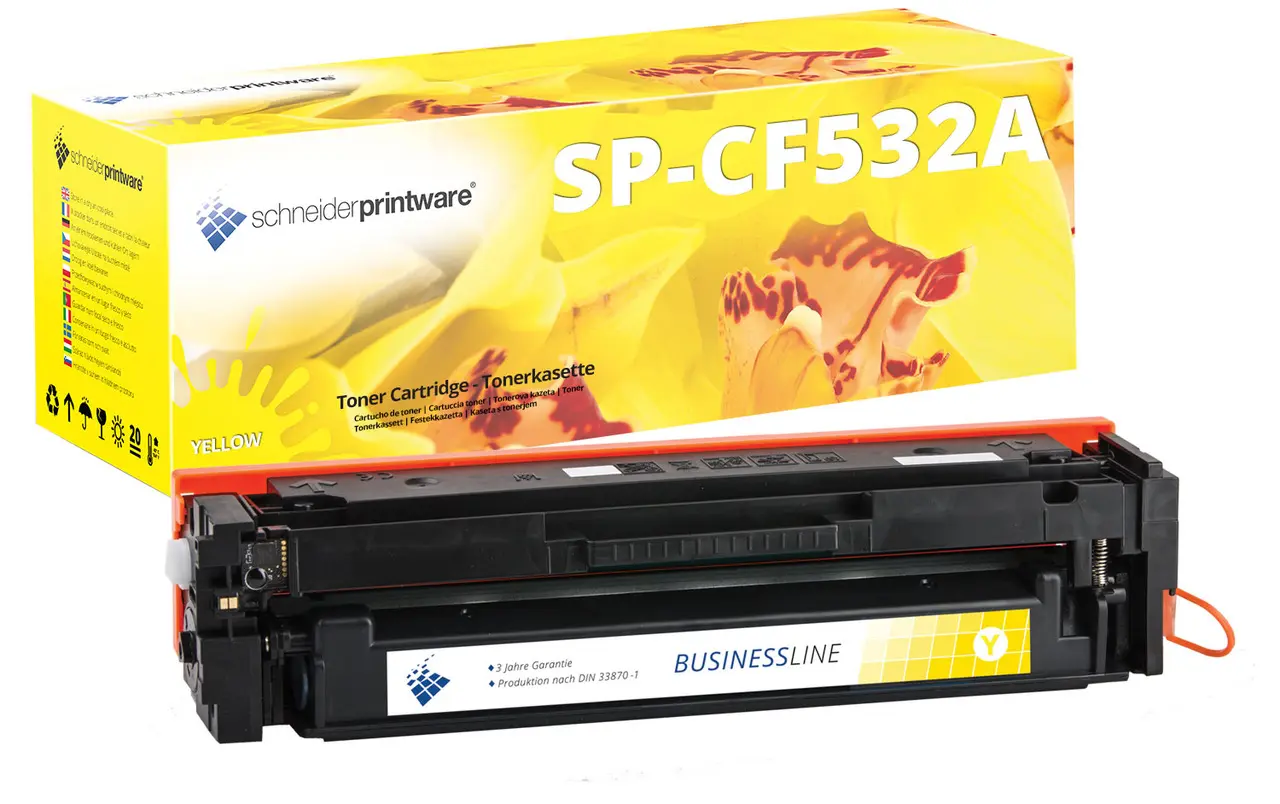 Schneiderprintware Toner kompatibel zu HP 203A / CF542A Yellow