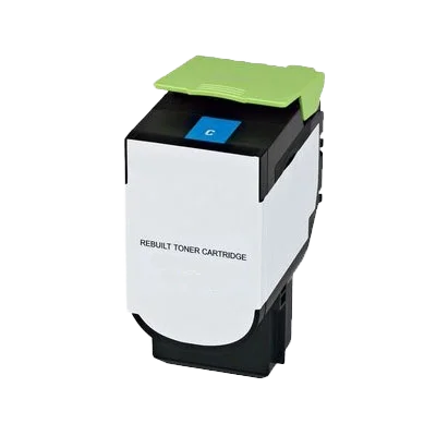 Kompatibel mit Lexmark 71B2HC0 XL-Toner Cyan (3.500 Seiten) Kompatibel mit Lexmark 71B2HC0 XL-Toner Cyan (3.500 Seiten)