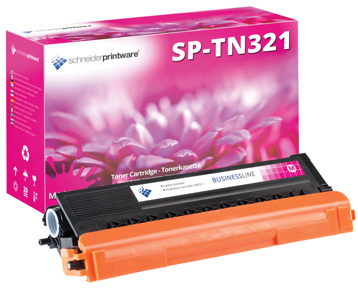 Schneider Printware Toner ersetzt Brother TN-321M Magenta