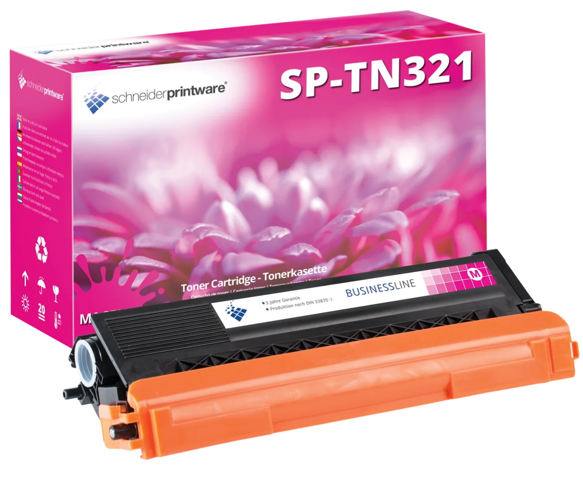 Schneider Printware Toner ersetzt Brother TN-321M Magenta