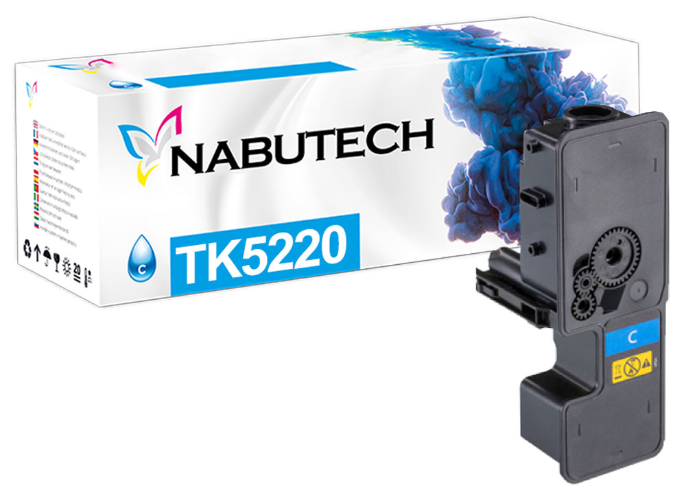 Nabutech Toner ersetzt Kyocera TK-5220C Cyan