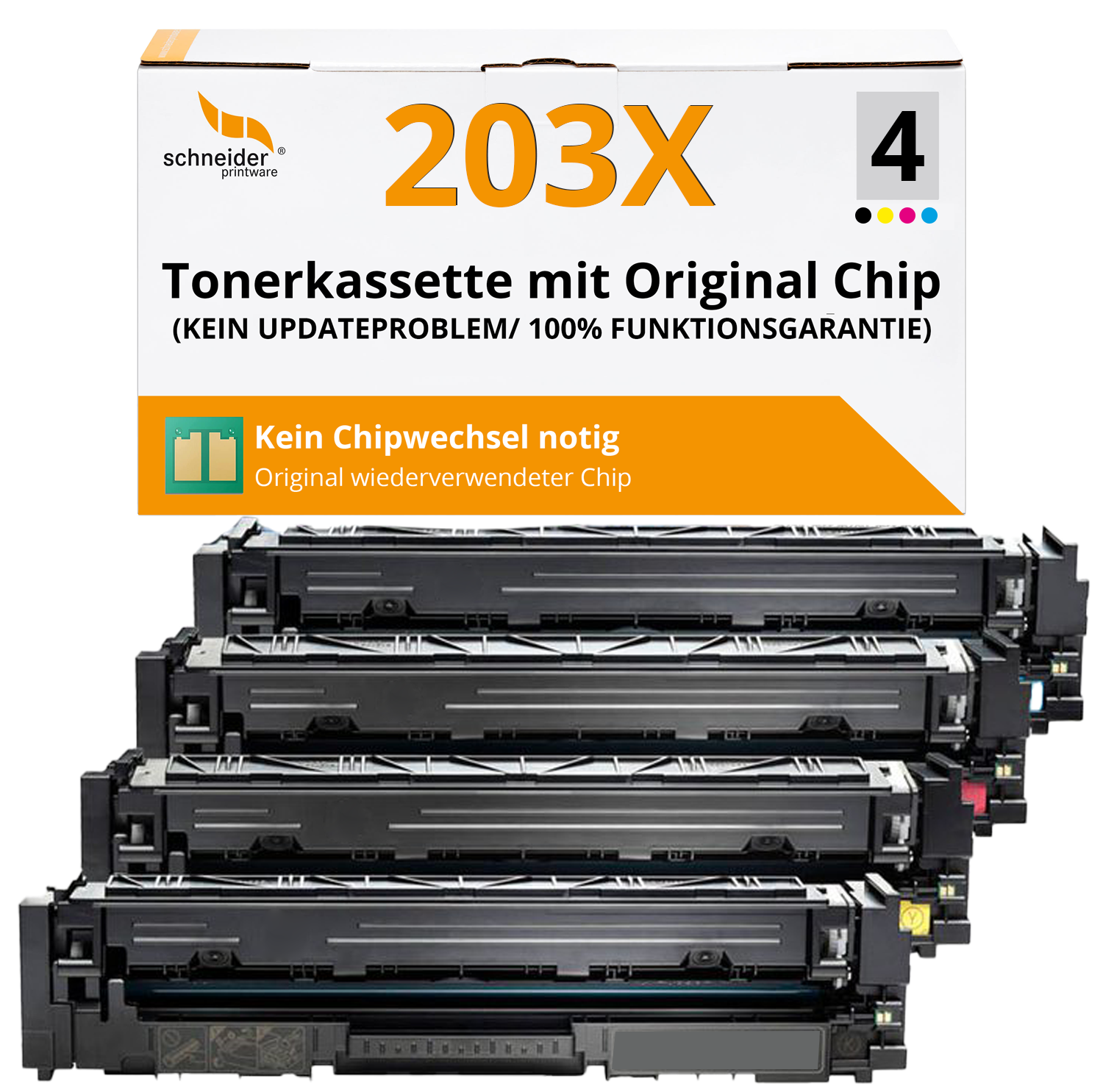 Fachgerecht A+ Recycelt HP 203X Toner | Ökologisch & Zuverlässig
