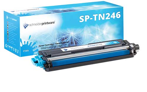 Schneiderprintware Toner 50% höhere Leistung ersetzt Brother TN-246C