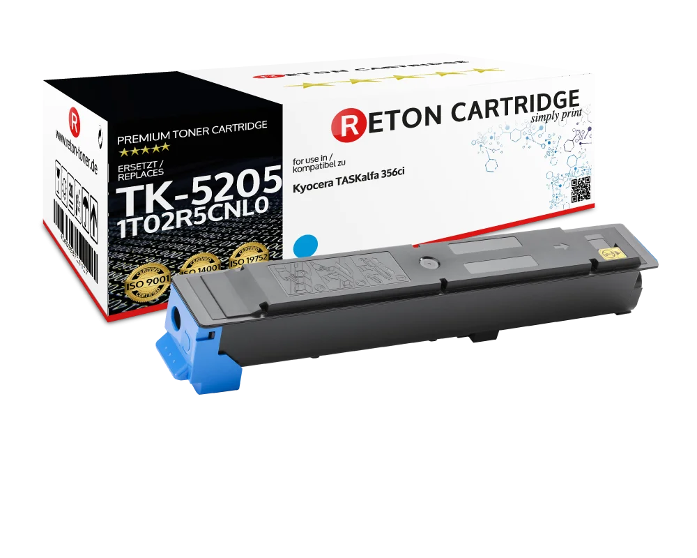 4x Original Reton Toner ersetzen Kyocera TK-5205 Multipack