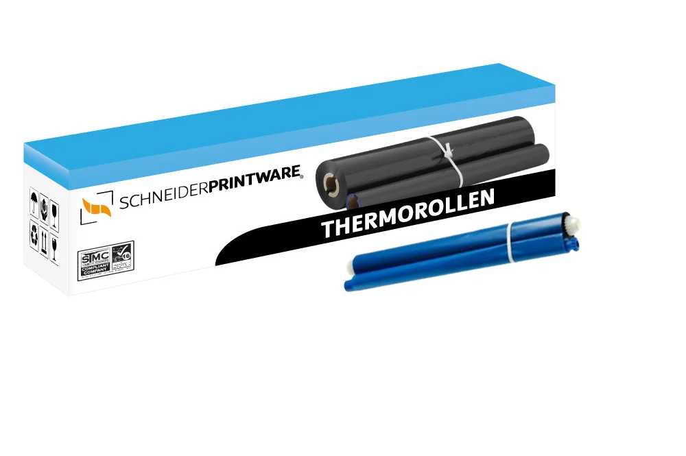 Kompatibel für Panasonic KX-FA52X Thermo-Transfer-Rolle Schwarz