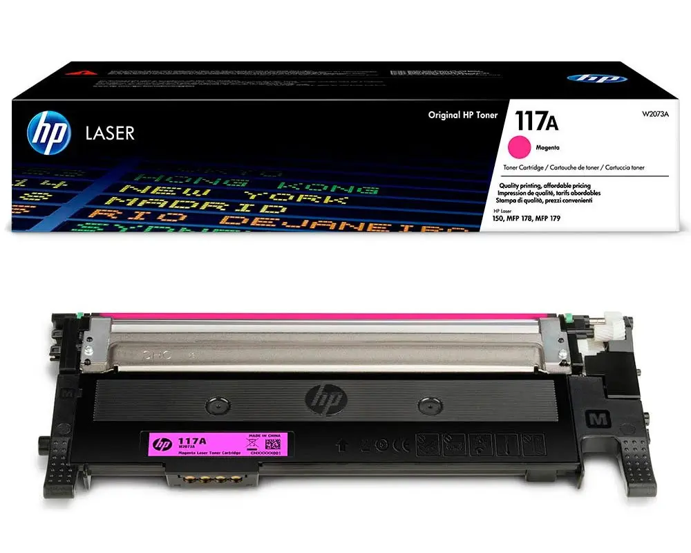 HP 117A Original-Toner W2073A (700 Seiten) Magenta