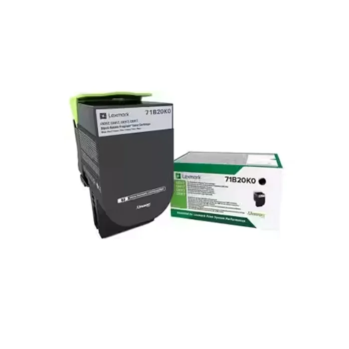 Original Lexmark XL-Toner 71B2HK0 Schwarz Original Lexmark XL-Toner 71B2HK0 Schwarz