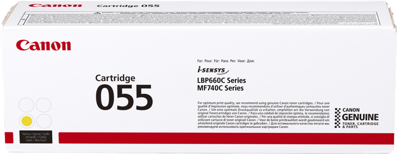 Original Canon-Toner Cartridge 055 Yellow