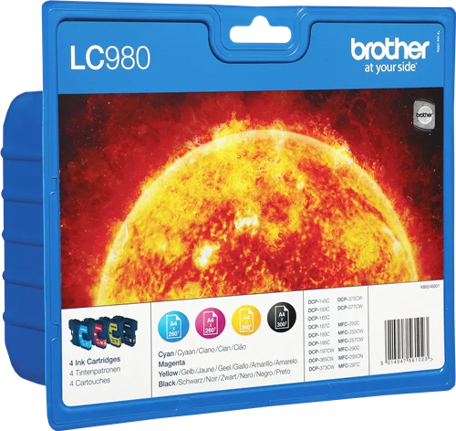 Brother LC-980 Value Pack