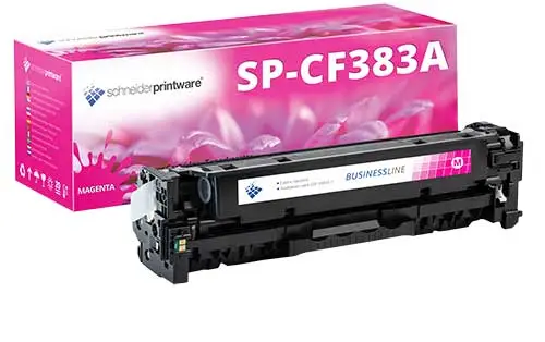 Hochleistungstoner 30% mehr Druckleistung ersetzt HP 312A / CF383A Magenta