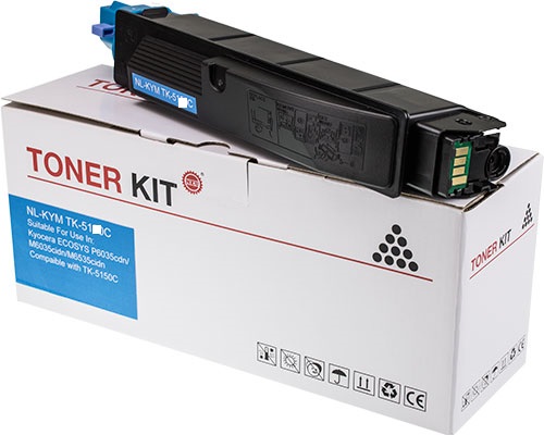 Schneiderprintware Toner 25% höhere Leistung ersetzt Kyocera TK-5150C