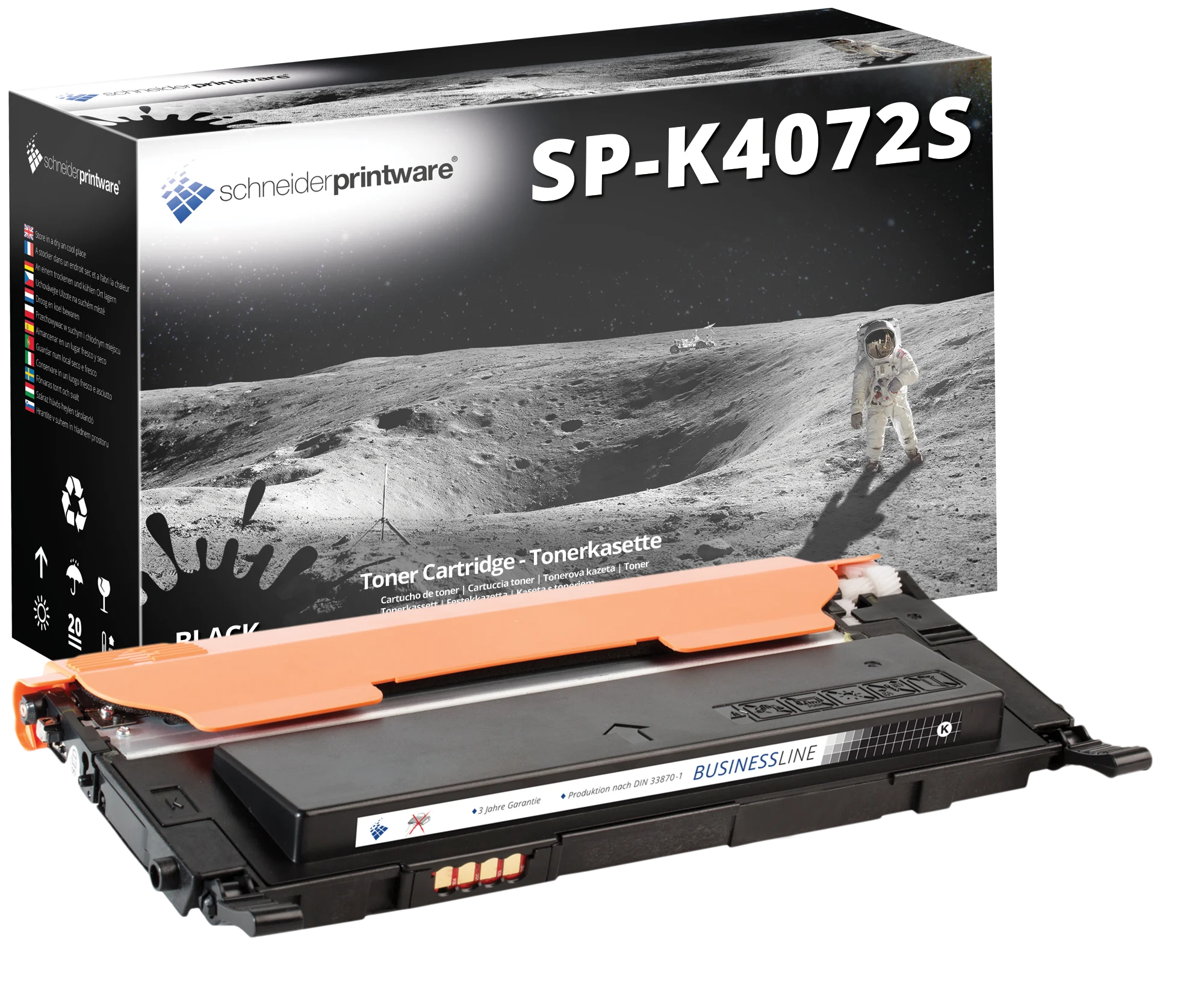 Schneiderprintware Toner ersetzt Samsung CLT-K4072S