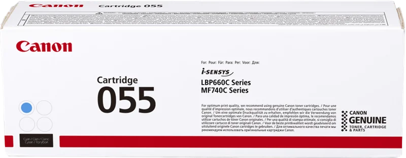 Original Canon-Toner Cartridge 055 cyan