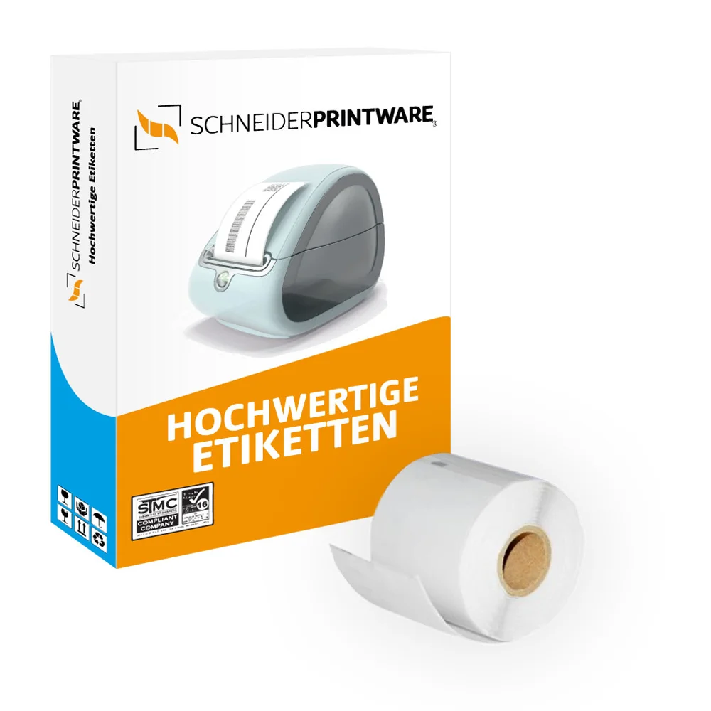 Kompatibel für Dymo LABELWRITER 310 (99019 / S0722480) Etikett 110x (59mm x 190mm)