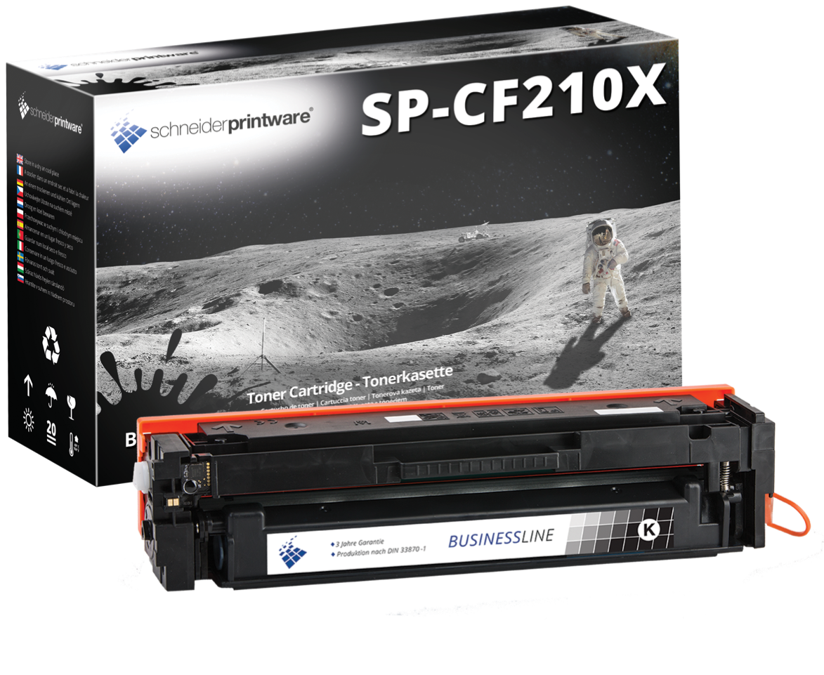 Hochleistungstoner 35% mehr Druckleistung ersetzt HP 131X / CF210X Schwarz